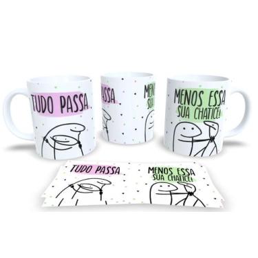 Imagem de Caneca de Porcelana Personalizada Flork Frases Engraçadas, Divertidas 