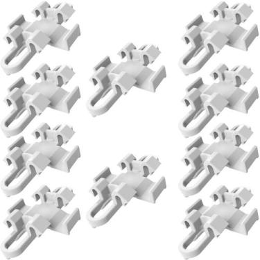 Imagem de Kit 10 Grampos Presilhas Spoiler Caixa Ar Lateral Montana 2011 2012 20