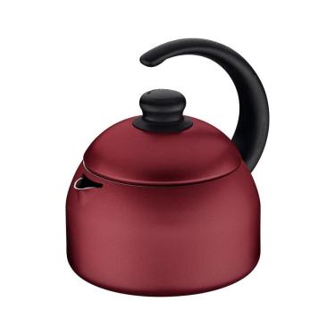Imagem de Chaleira Alumínio Paris 1,9l Antiaderente Vermelha - Tramontina 20550719