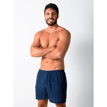 Imagem de Kit Até 5 Cuecas Samba Canção Masculina Tecido Leve e Macio - Não tem,