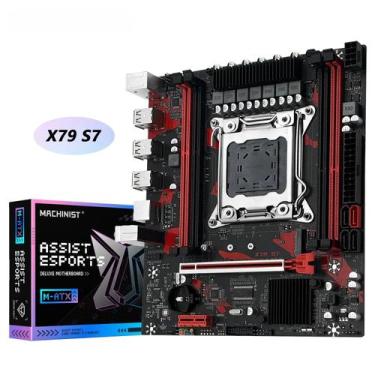 Imagem de Placa-Mãe X79 LGA 2011 para Intel Xeon E5 V1/V2 - Suporte DDR3 ECC REG