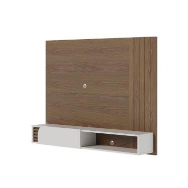 Imagem de Painel TV 55 Pol 160cm Bancada Suspensa Ripado Hanno C04 - D`Rossi