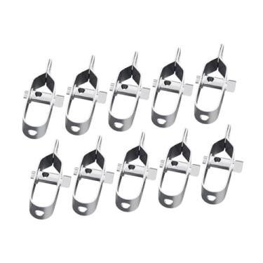 Imagem de Ｂｅｓｇａ Kit de conectores para tensor de fio de cerca 10x, acessórios para tensor de corda, de fio para cerca elétrica de quintal de fazenda, 120mm