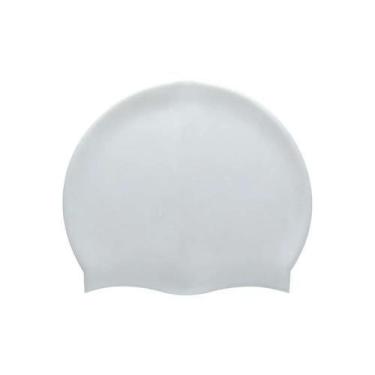 Imagem de Touca de Natação Silicone Juvenil Prata - Mor