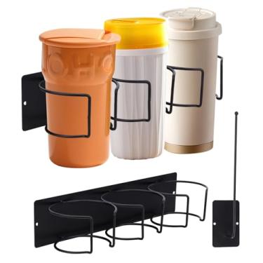 Imagem de Organizador magnético - suporte de copo para refrigerador - acessórios