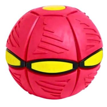 Imagem de Brinquedo Pet Bola Mágica Brinquedo Interativo Cachorro Bolinha Voadora (Vermelho)