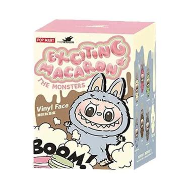 Imagem de Caixa Surpresa De Brinquedos Monstros Labubu Fofos Macarone Kawai Gues