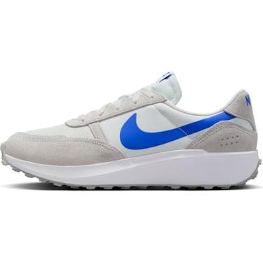 Imagem de Nike Tênis masculino Waffle Debut (FJ4195-005, prata plana/branco/poeira fóton/Hyper Royal), Prata plana/branca/poeira de fóton/Hyper Royal, 38