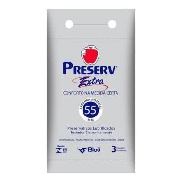 Imagem de Camisinha Preserv Extra com 3 unidades