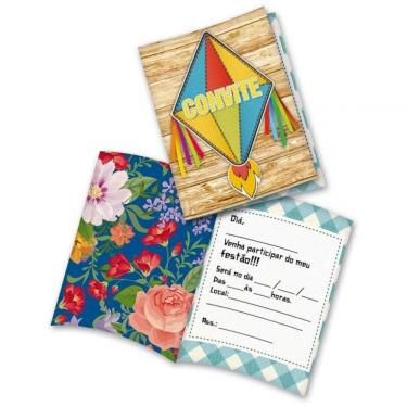 Imagem de Convite Festa Junina 8 Un Festcolor