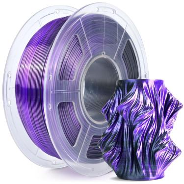 Imagem de Filamento de impressora 3D SUNLU Silk Dual Color PLA 1,75 mm 1 kg