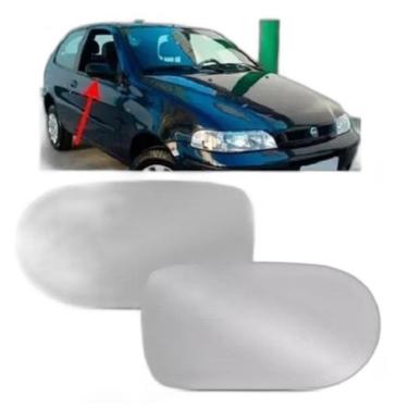 Imagem de Par Lente Espelho Retrovisor Palio Siena G2 2001 A 2007