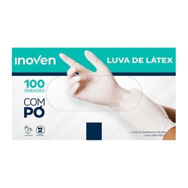 Imagem de Luvas De Látex Com Pó Caixa Com 100 Unidades