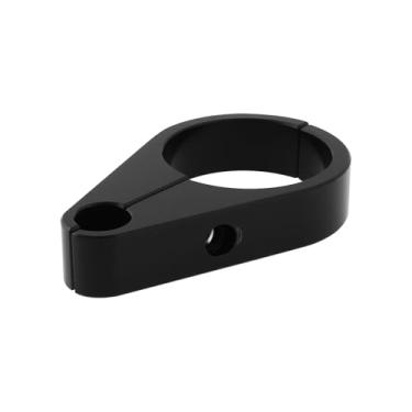 Imagem de Briny River Braçadeira de cabo de embreagem da estrutura do guidão de 32 mm compatível com Har-Ley motocicleta preta