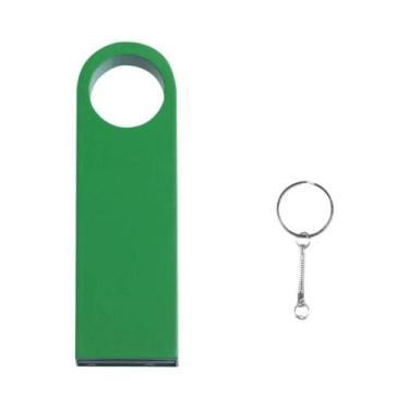 Imagem de Pen Drive USB De Metal Colorido Com Chaveiro, Memória De 128GB, 64GB, 