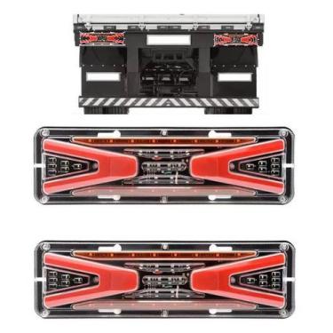 Imagem de Par Lanterna 30cm LED - KLXQTL33 - KLX Qualidade e Inovação