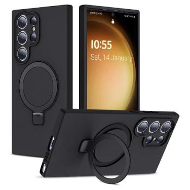 Imagem de Capa de telefone SKYLMW para Samsung Galaxy S24 Ultra 6.8" preta