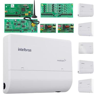 Imagem de Intelbras PABX Central Telefônica Modulare Mais 4x8 Equipada com Placa