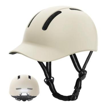 Imagem de Capacete de bicicleta Shinmax, boné de beisebol leve em marfim para ad