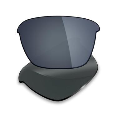 Imagem de Lentes de reposição da Mryok para Oakley Thinlink – Opções, Polarized - Black Ir, One Size