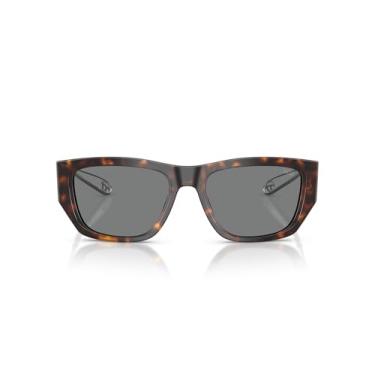 Imagem de Diesel Eyewear Óculos de sol quadrados DL2006F Low Bridge Fit, marrom, 54 mm