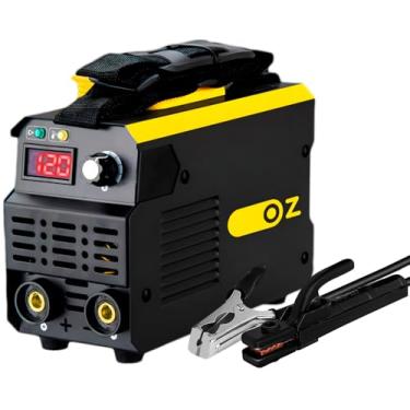 Imagem de Máquina Inversora de Solda Portátil Oz MI170D 120A 220V – MMA Eletrodo e TIG Lift Arc, Painel Digital, 4800W, Compacta e Leve