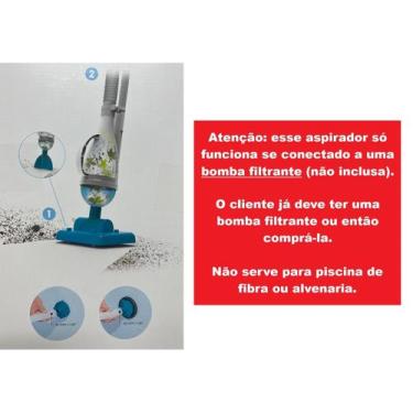 Imagem de Aspirador Para Piscina Bestway Cabo Mangueira Vacuum 58212