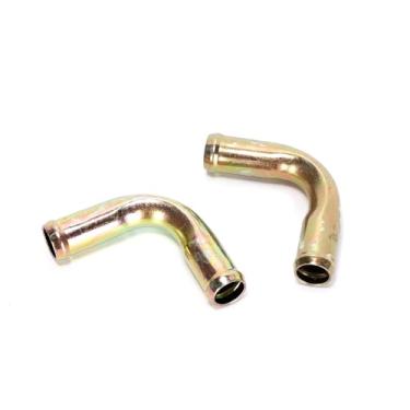 Imagem de Ruimou 2 Pcs 90° Junta de conector de mangueira de aquecedor 18 mm x 18 mm / 23 pol. / 32 pol. Adequado para mangueiras de aquecedor automático/tubos de guia de tanque de água