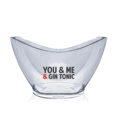 Imagem de Champanheira Personalizada You & Me And Gin Tonic - Krystalon
