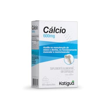 Imagem de Katiguá Cálcio, 600 mg, 60 Cápsulas Rígidas, 30 Doses