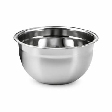 Imagem de Tigela Inox Bowl Multiuso Profissional 26 cm | Aço Inoxidável, Resistente, Leve e Ideal para Misturar, Preparar e Servir