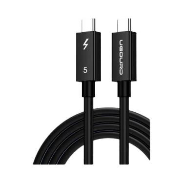 Imagem de Cabo Thunderbolt 5 De Alta Velocidade 80Gbps USB4 V2 Tipo-C Para C Par