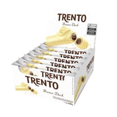 Imagem de Chocolate Trento Wafer Chocolate Branco 29g - Embalagem com 16 Unidade