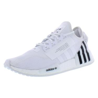 Imagem de adidas NMD_R1.V2 Tênis masculino, Branco puro/preto e branco, 44