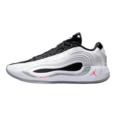 Imagem de Nike Tênis de basquete Luka 10.2 cm de cimento branco (branco/preto/cinza lobo/carmesim brilhante), Branco/preto/cinza lobo/carmesim brilhante, 43 BR