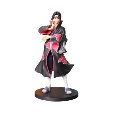 Imagem de Figura De Ação Uchiha Itachi Akatsuki Naruto Shippuuden Em PVC, Modelo