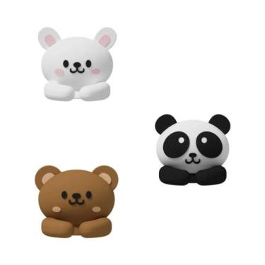 Imagem de Organizador De Cabos De Mesa Adesivo Fofo: Clipes Para Gerenciamento D