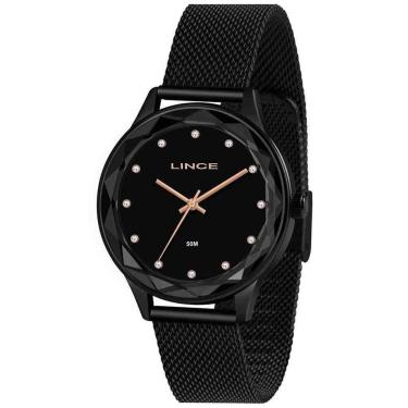 Imagem de Relógio Preto Feminino Lince LRN4707L-Feminino