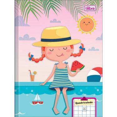 Imagem de Caderno Brochura Capa Dura Quadriculado Sapeca - 40 Folhas