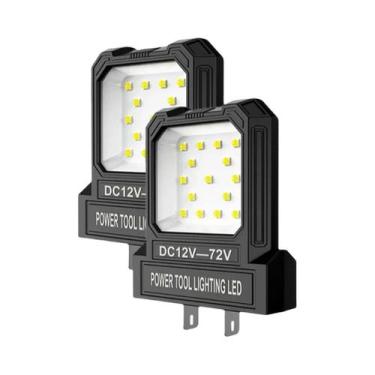 Imagem de Lanterna De Trabalho LED 14W Para Baterias Li-ion 20V-21V Makita, Milw