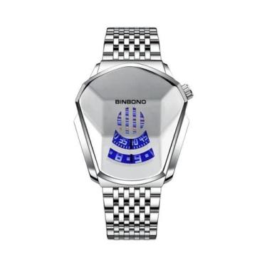 Imagem de Relógio De Luxo Automático Para Homens BINBOND, Relógio Digital Casual