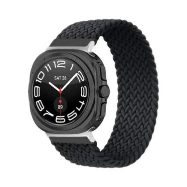 Imagem de Pulseira Solo Loop De Nylon Trançado Para Samsung Galaxy Watch 7 Ultra
