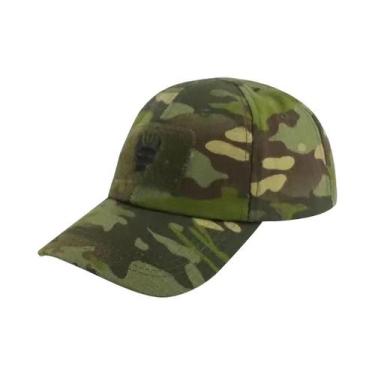 Imagem de Boné De Beisebol Tático Multicam Camuflado Com Fecho Ajustável Para Ho