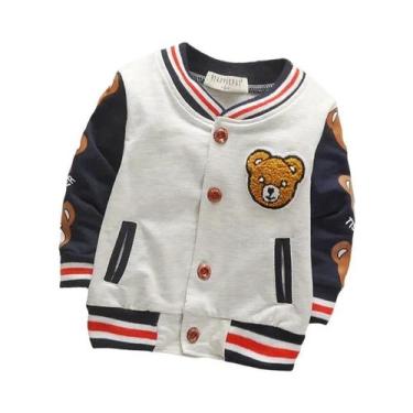 Imagem de Jaqueta De Algodão Para Bebês Meninos E Meninas Com Estampa De Desenho