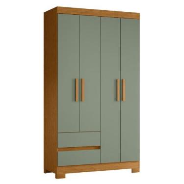 Imagem de Guarda Roupa Olímpia 4 Portas 2 Gavetas Estrutura em MDP Albatroz Móve