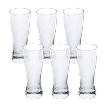 Imagem de Copo De Cristal Bohemia Para Cerveja 200 ml Catarinense 6 Peças - Bohe