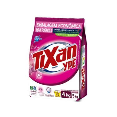 Imagem de Sabão em Pó Lava Roupas Concentrado Tixan YPÊ Maciez 4 Kg. - YPE, 4kg