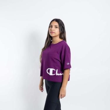 Imagem de Camiseta cropped champion athletic feminina around ink, G