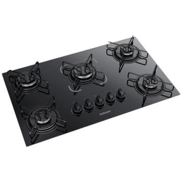 Imagem de Cooktop fogão itatiaia essencial 5 bocas bivolt preto, Bivolt