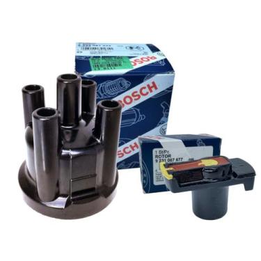 Imagem de Kit Tampa Distribuidor Rotor Gol Parati Mi 1.0 8 16V Bosch Original co